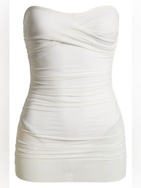 Hutch | Anthropologie | White Strapless One Piece Swimsuit